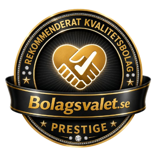 Bolagsvalet.se prestigesigill – kvalitetsbolag 6 år i rad eller mer